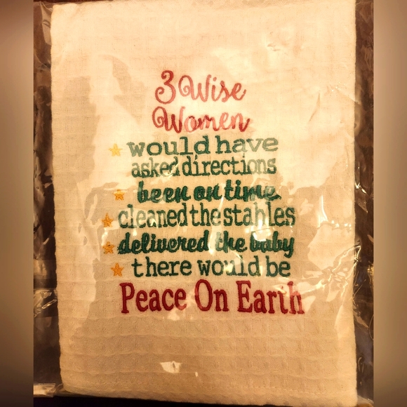 NEW Kitchen Towel, waffle weave - Picture 1 of 2